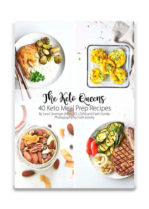 40 meal prep recipes with drop shadow