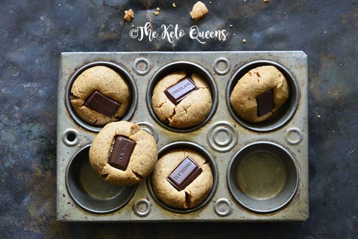 Almond Butter Cookies - Chocolate Kiss Cookies