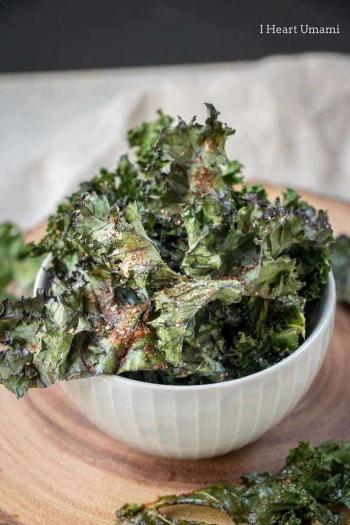 baked kale chips