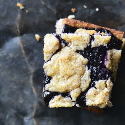 blueberry cobbler bars featured image