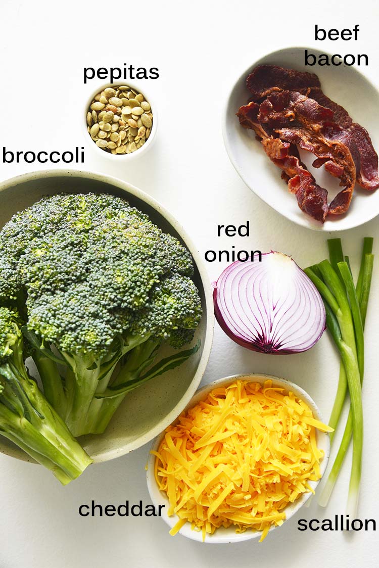 Broccoli Salad Ingredients