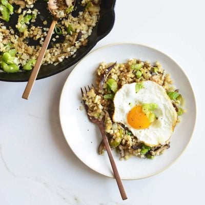 cauliflower fried rice featured image