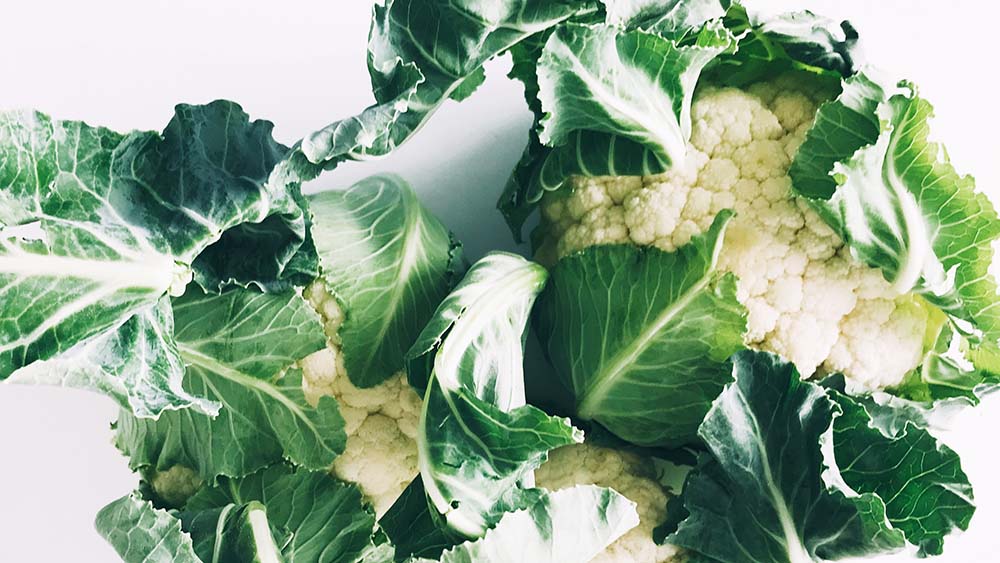 heads of cauliflower