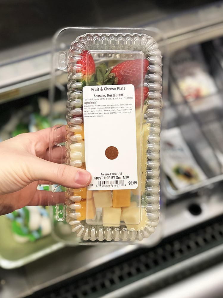 Cheese Plate Sunshine Seasons Food Court Epcot Disney World