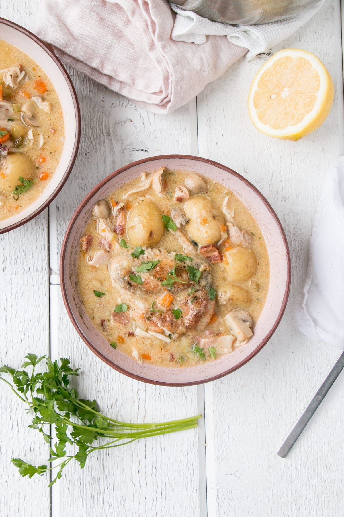 Cut down your keto meal prep time with these low carb instant pot recipes that are sure to please your entire family. Instant pot chicken fricassee