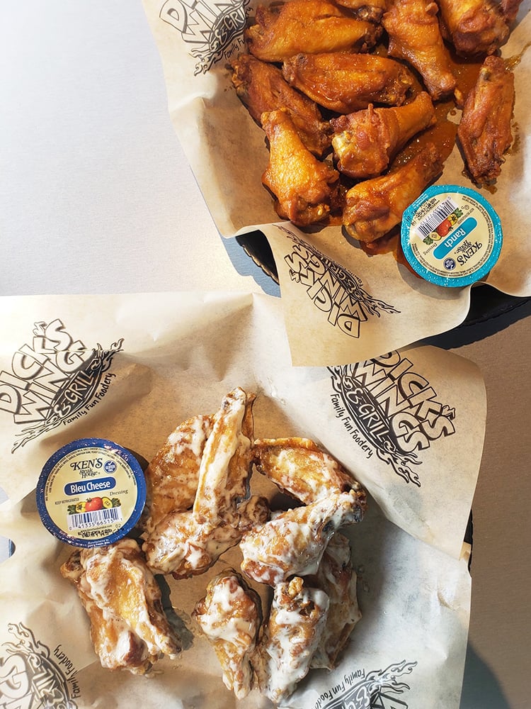 Chicken Wings at Dick's Wings and Grill