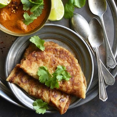 crispy low carb indian flatbread featured image