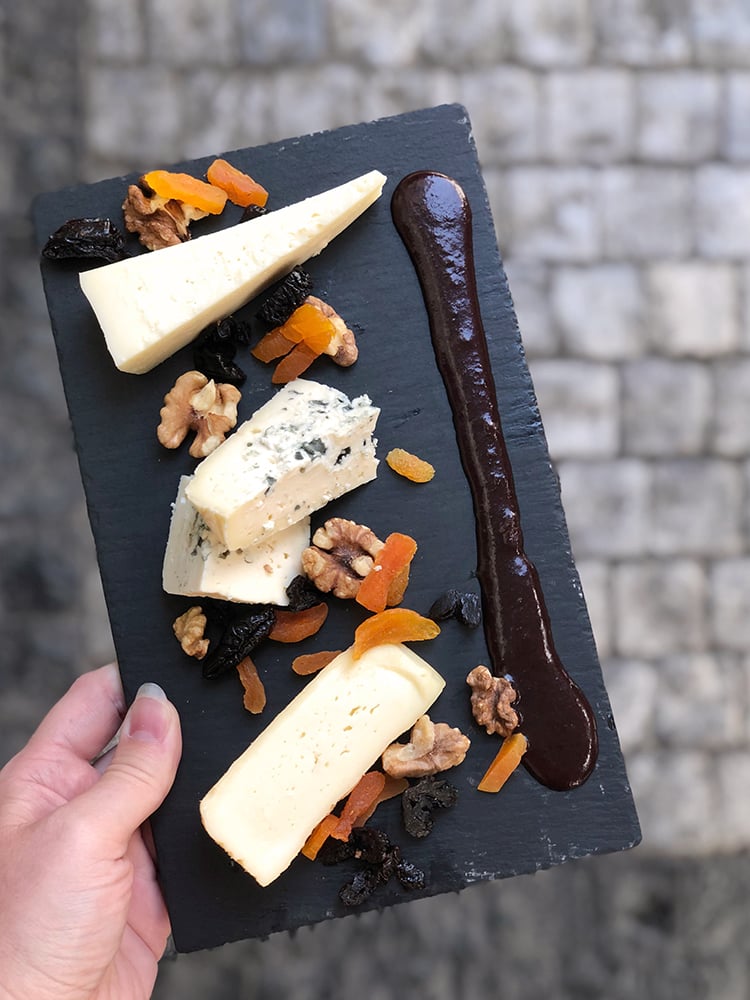 Czech Cheese Board with Niva Blue Cheese