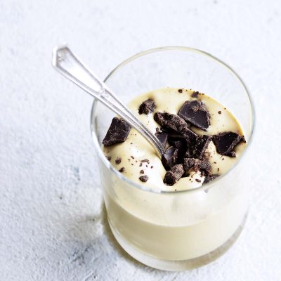 easy sea salt caramel low carb mousse featured image