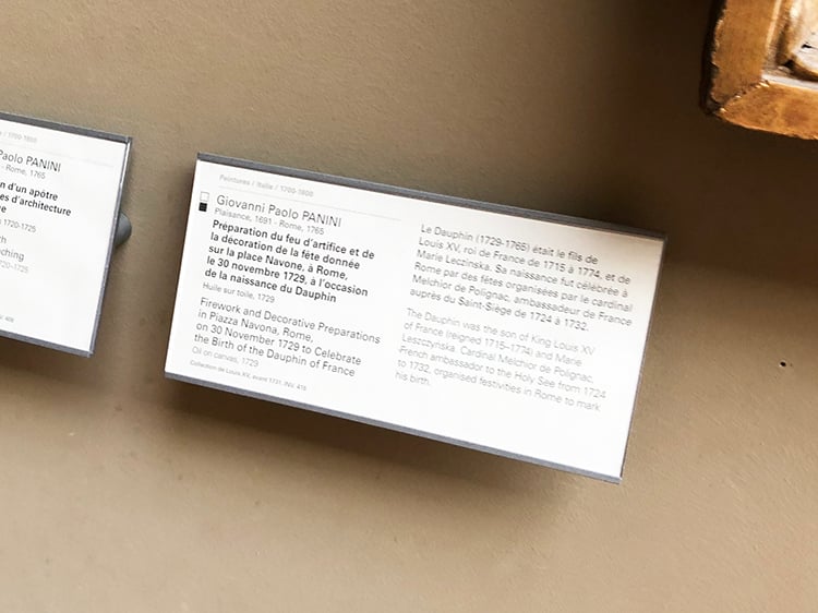 Firework and Decorative Preparations in Piazza Navona Rome Placard