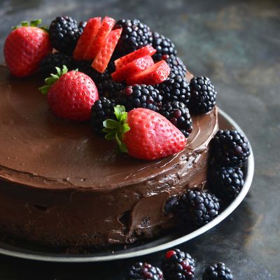 flourless chocolate cake featured image