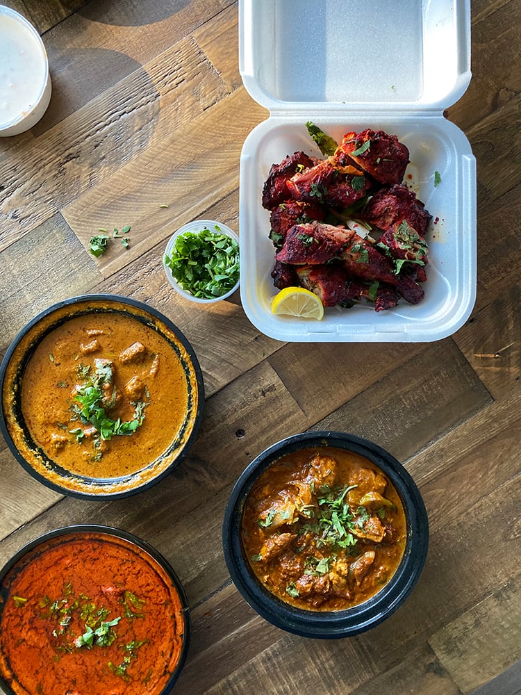 Indian Curries and Chicken Tandoori