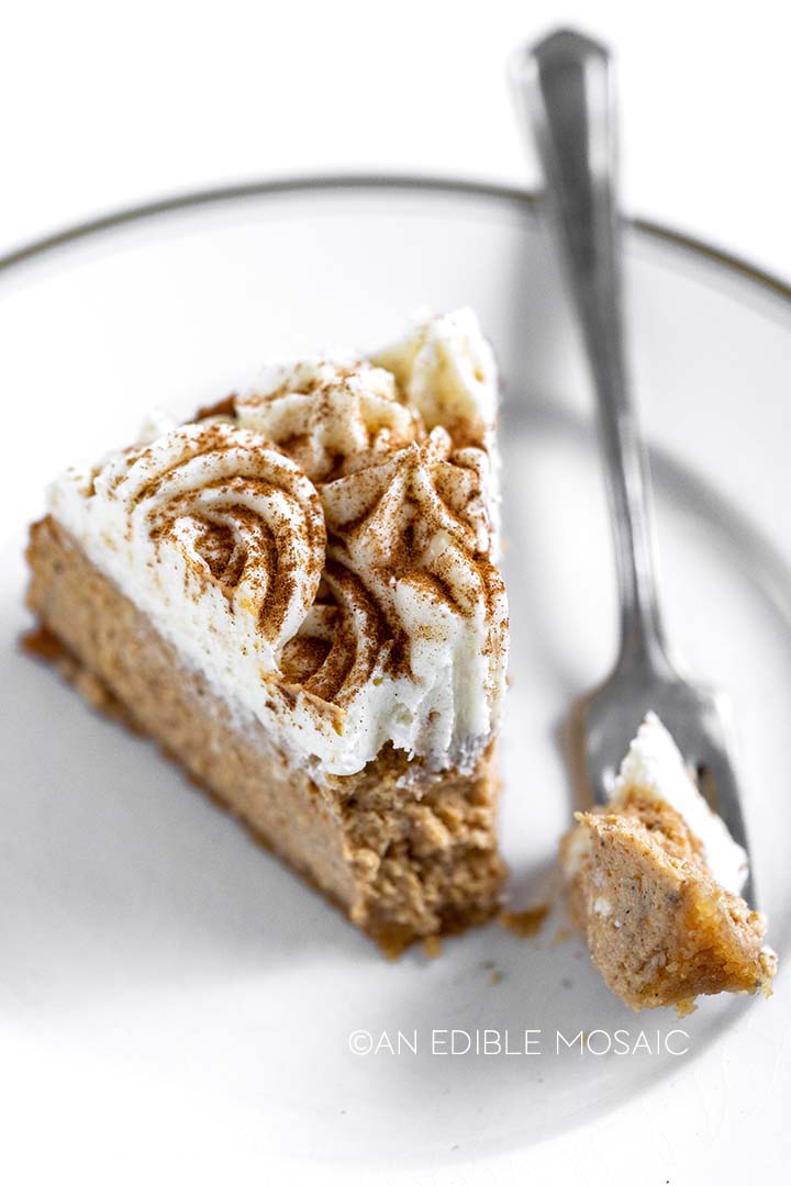 low carb pumpkin instant pot cheesecake