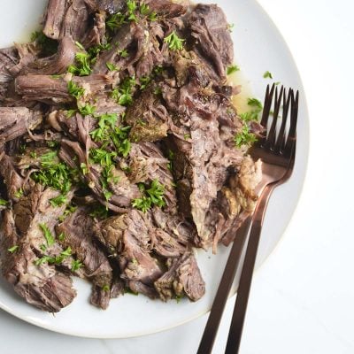instant pot chuck roast recipe featured image