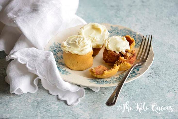 Instant Pot Keto Cinnamon Rolls are great for lazy Sunday mornings. Sweet with delicious keto icing, you'd think these are too good to be true!