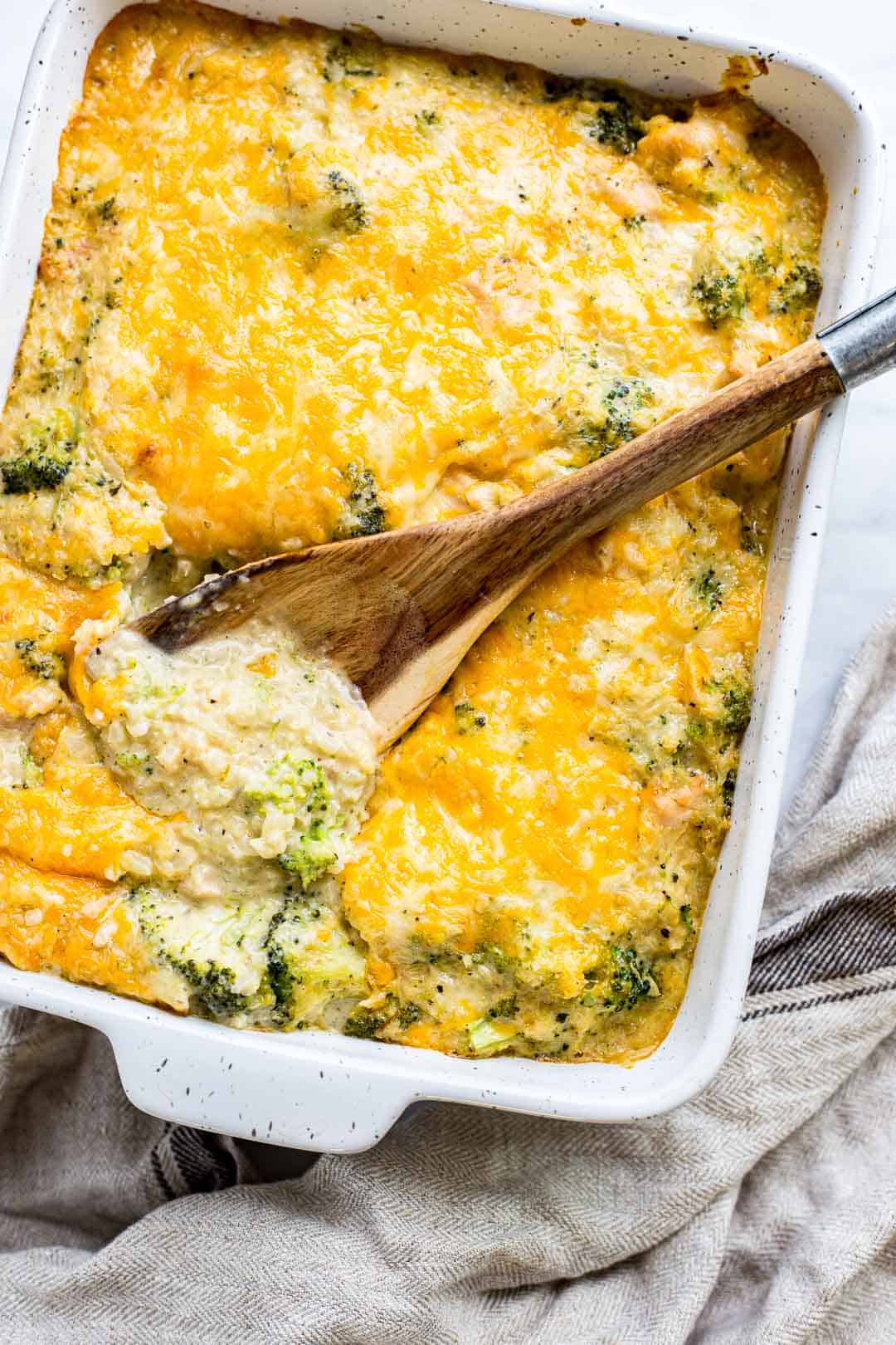 keto chicken broccoli casserole