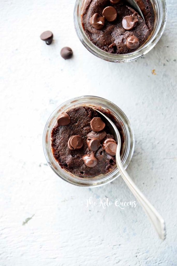 koto brownie in a mug