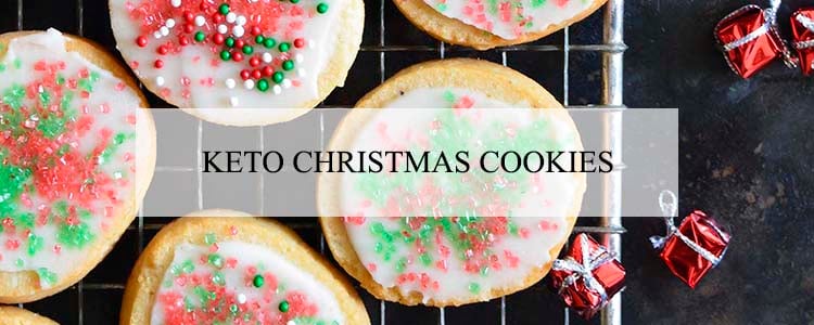 keto christmas cookies banner