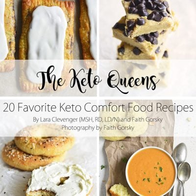 keto comfort food recipes ebook cover