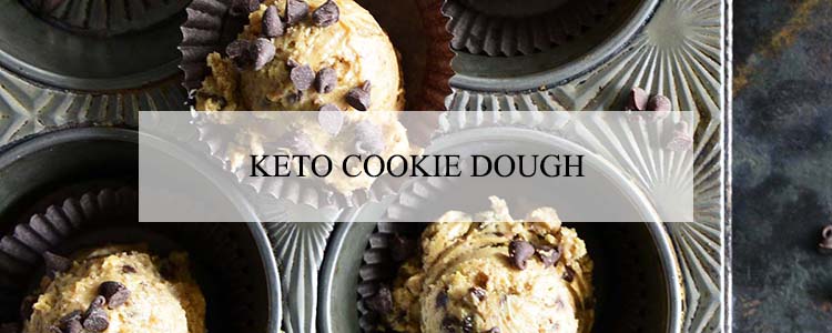 keto cookie dough banner