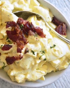 keto egg salad featured image