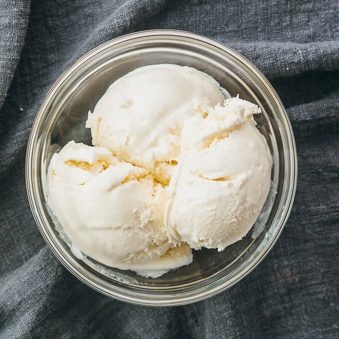 vanilla keto ice cream