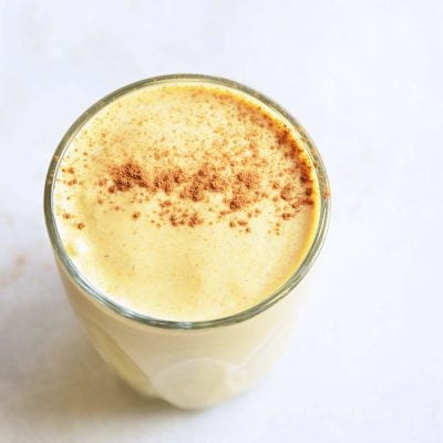 keto pumpkin smoothie featured image