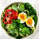 Zoodles make for the best low carb ramen noodles! Today we are sharing a video on how to make ramen noodles with a low carb twist. In this keto ramen recipe, the only thing that will be lacking is the carbs! You'll still get that delicious ramen taste including a perfectly soft boiled egg!