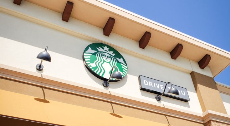 Tired of boring black coffee? Check out my top 5 Keto Starbucks Drinks to brighten your morning. image of starbucks logo on the building
