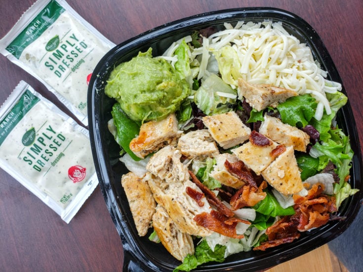 Wendy's keto options - southwestern chicken salad
