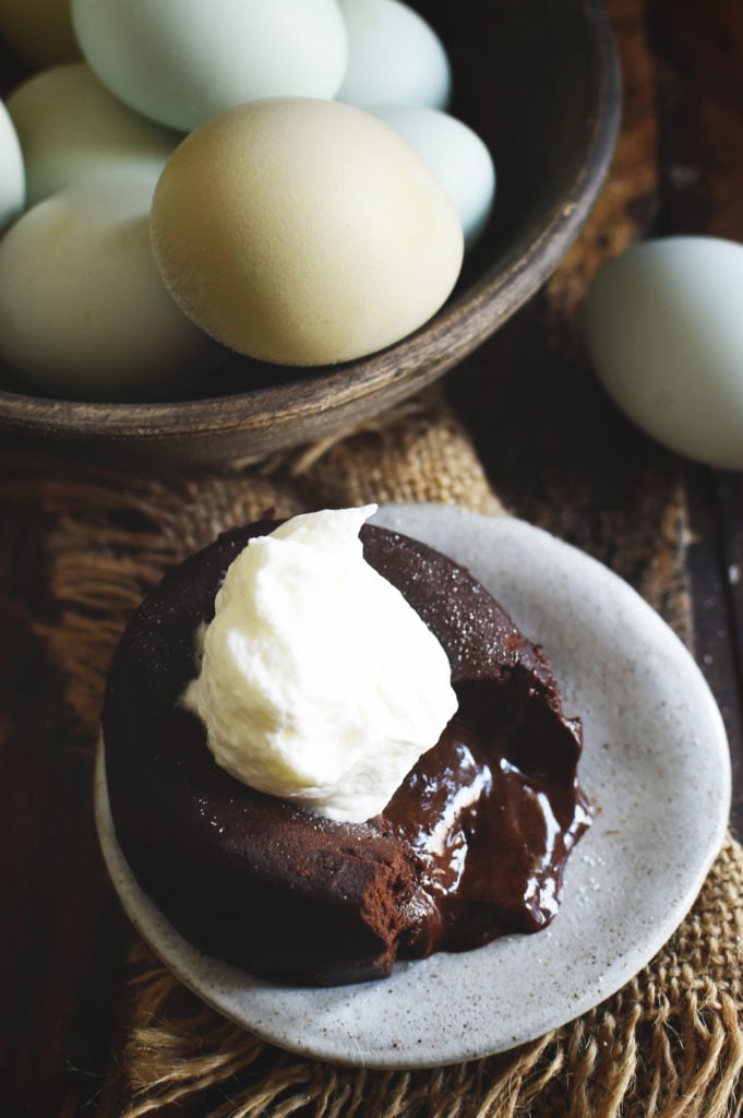 Low Carb Chocolate Lava Cake Recipe