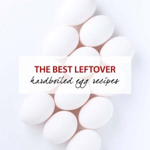 leftover hardboiled egg recipes featured image