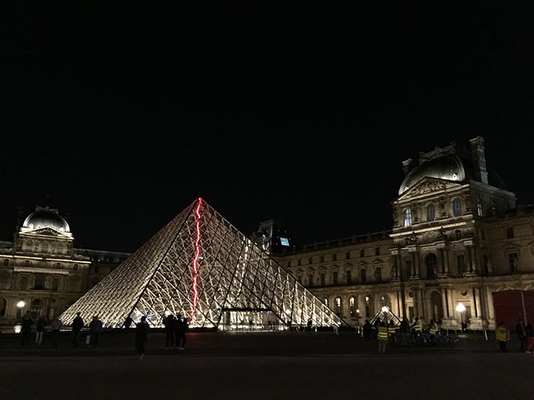 Louvre at Night