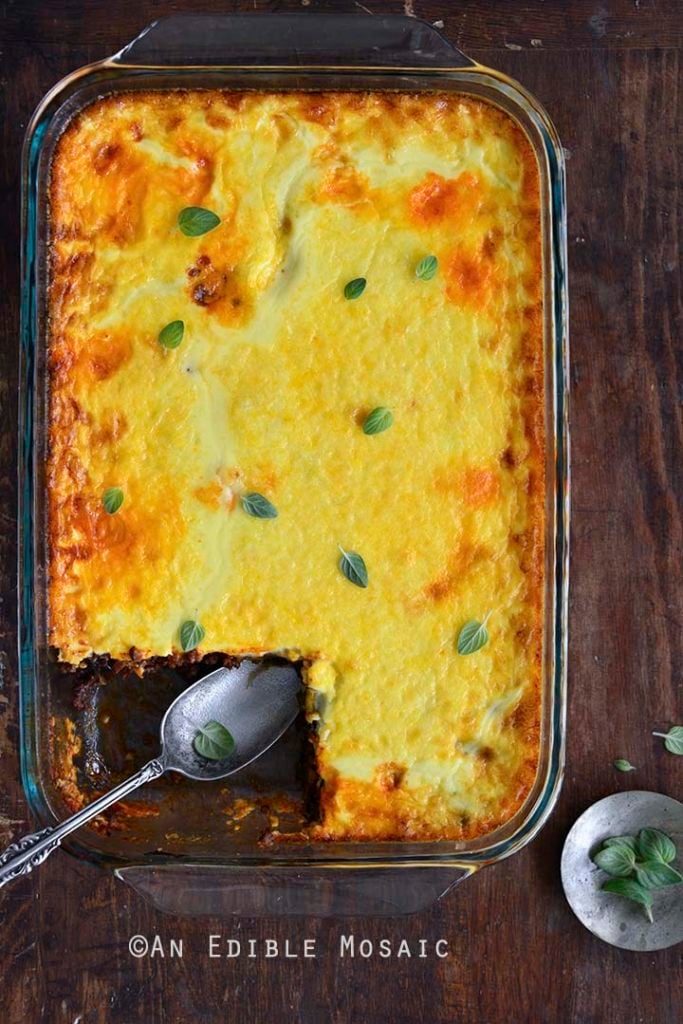 Lower Carb Beef Eggplant Moussaka Casserole