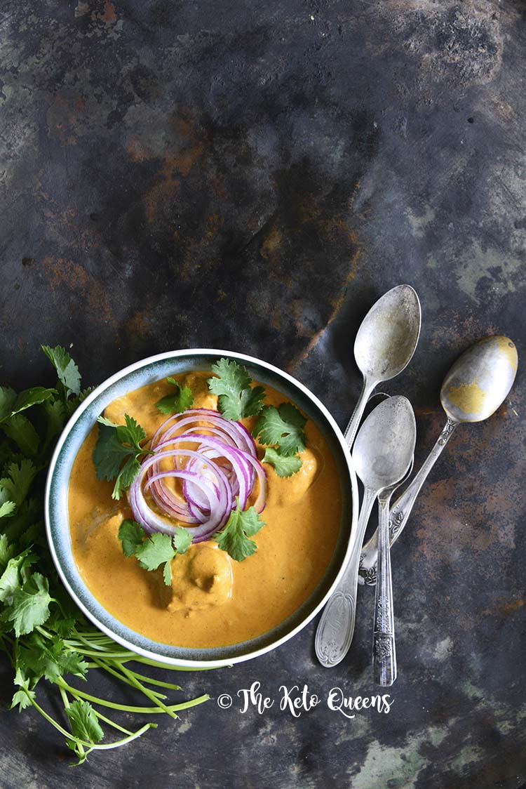 Low Carb Keto Indian Butter Chicken