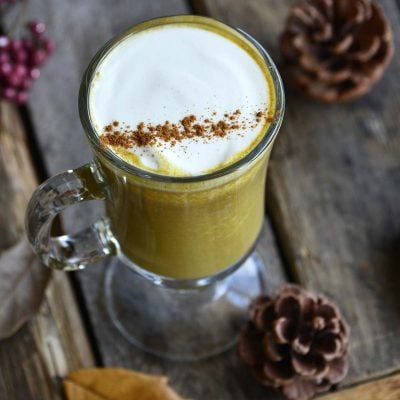 low carb sugar free pumpkin spice latte featured image