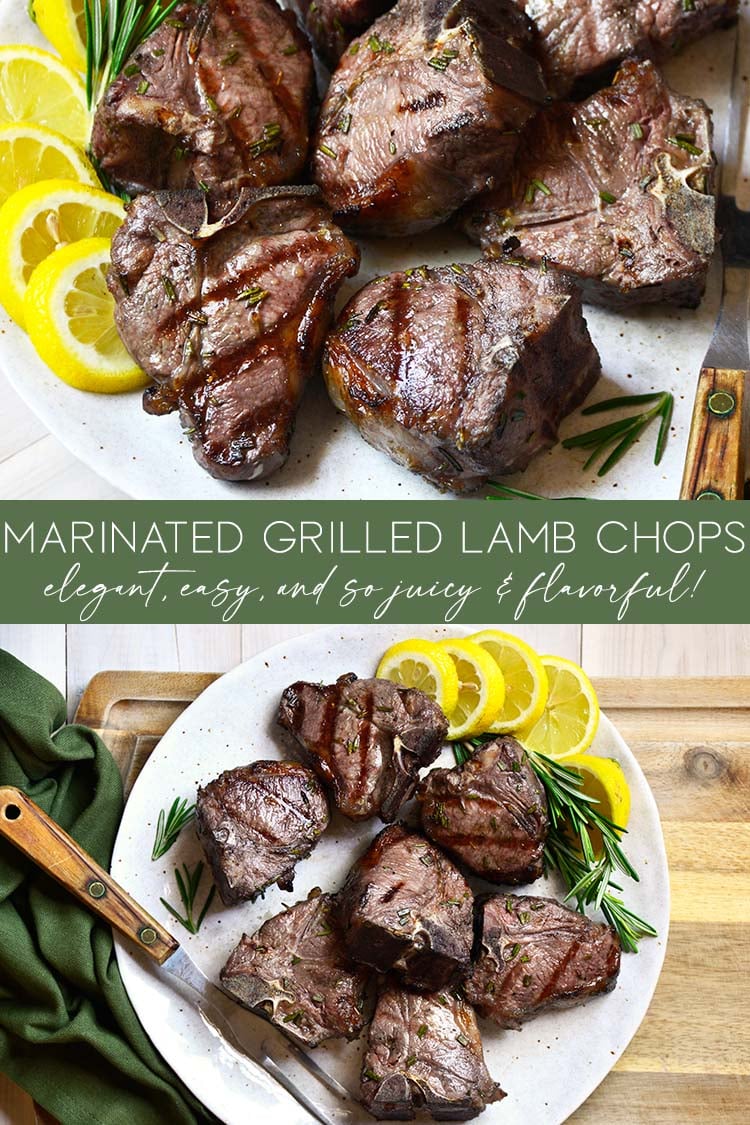marinated grilled lamb chops pin