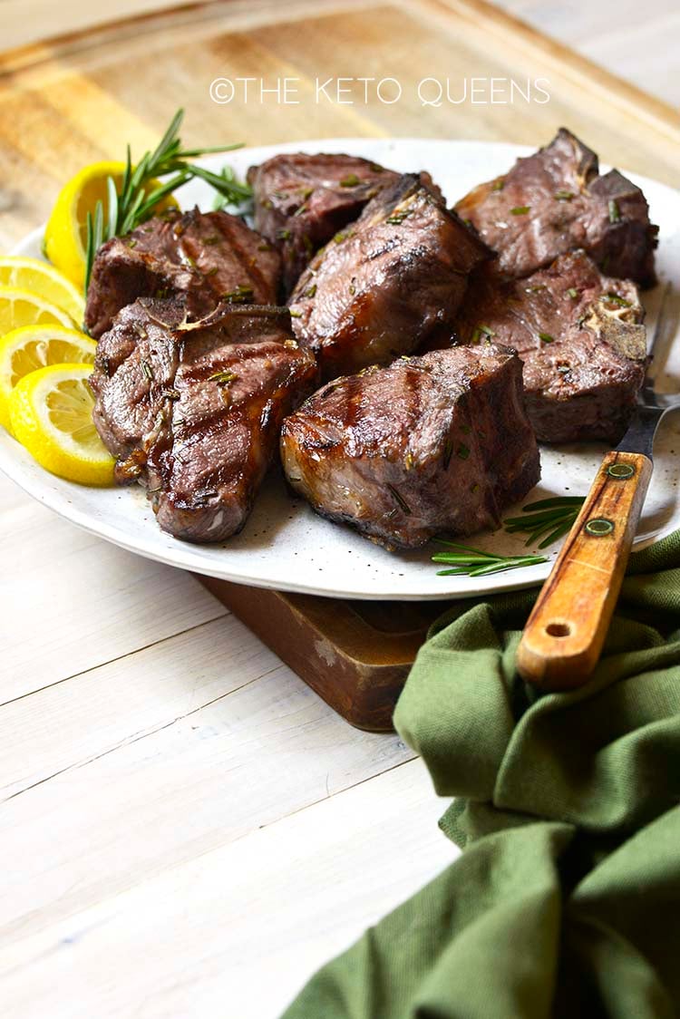 marinated lamb chops