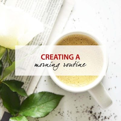 morning routine featured image