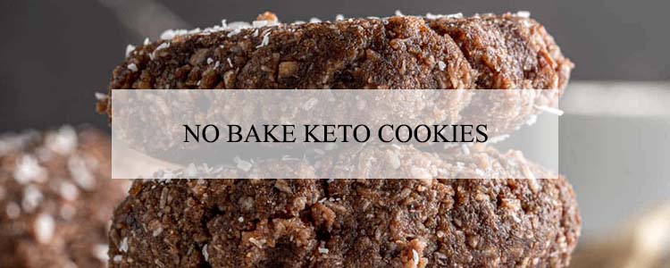 no bake keto cookies banner