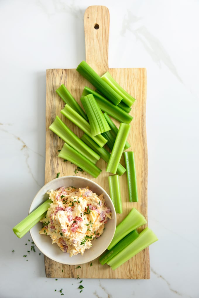This delicious pimento cheese recipe is quick and so easy to make! Minimal ingredients and of course keto!