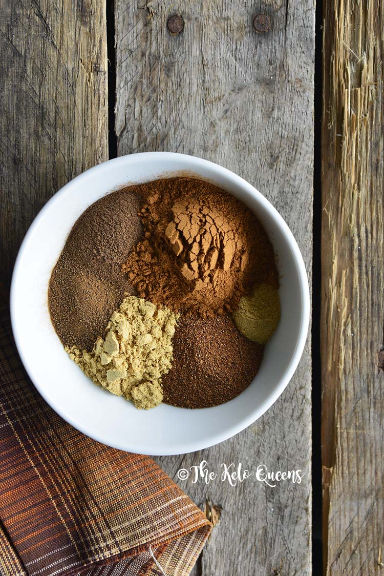 Spices in Pumpkin Spice Mix