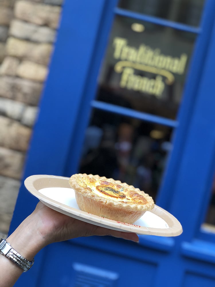 Quiche From France Pavilion Epcot