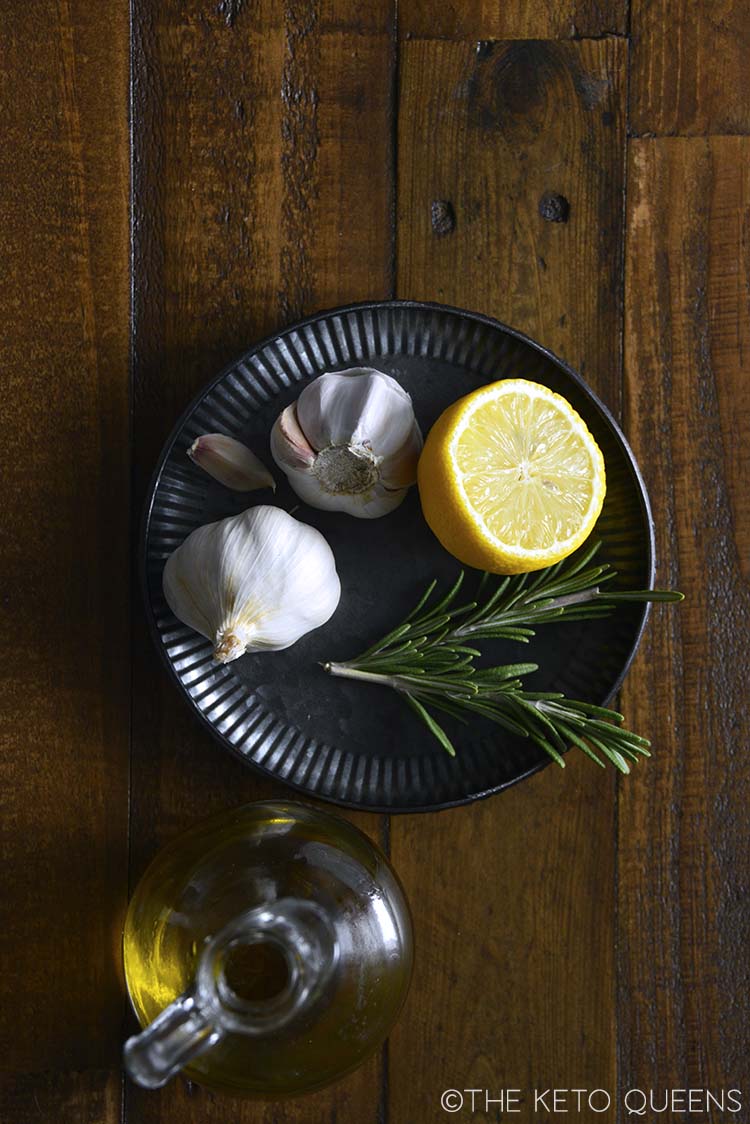 rosemary garlic lemon olive oil