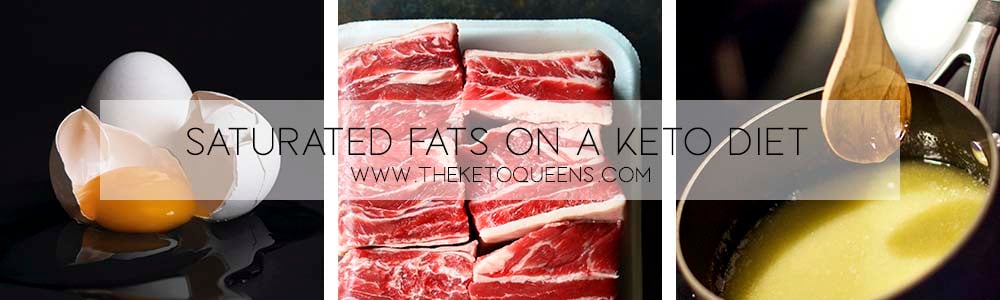 saturated fats on a keto diet