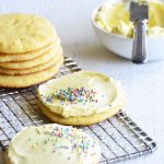 soft keto sugar cookies featured image healthy sweet eats