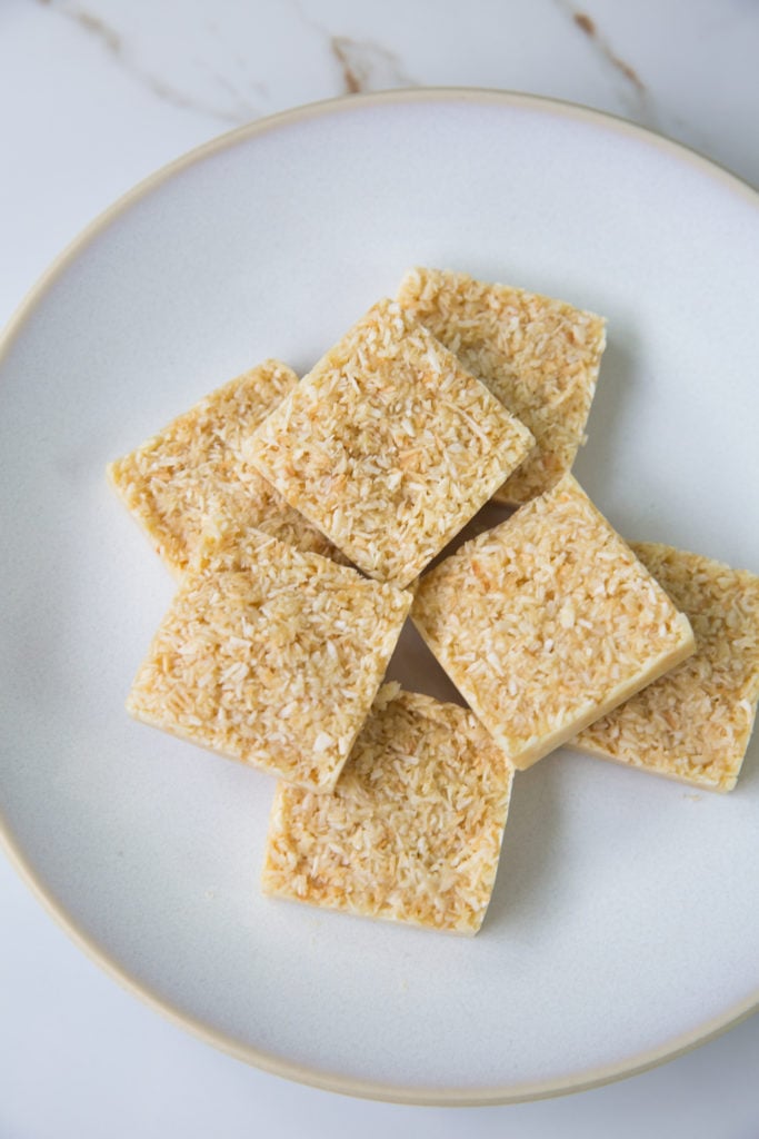 toasted coconut oil fat bombs