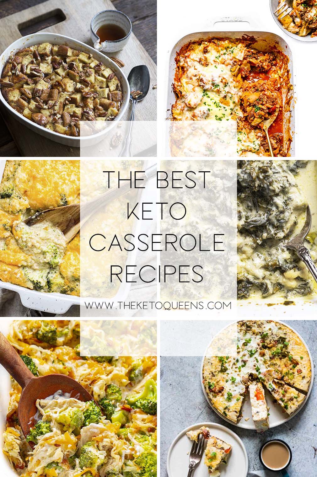 the best keto casserole recipes pin