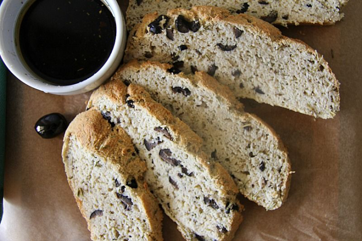 Rosemary Olive Low Carb Bread