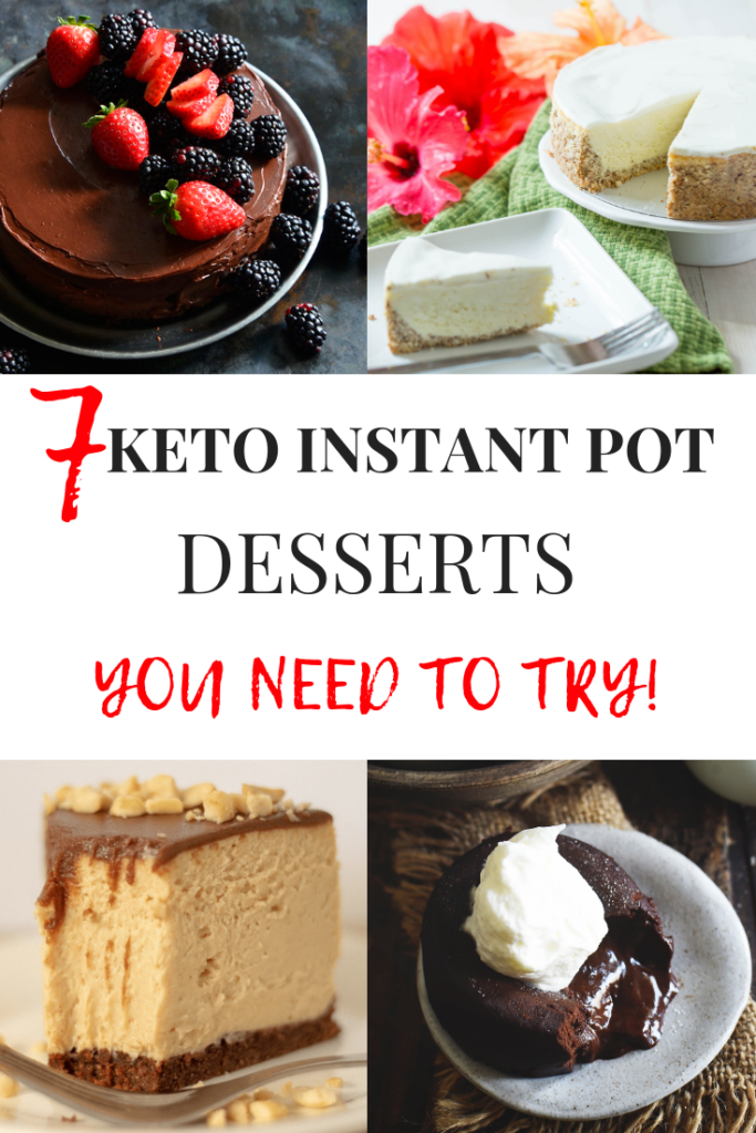 7 keto instant pot desserts